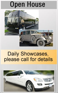 Wedding Limousine Long Island NY package, open house